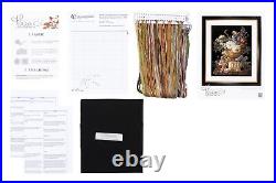 Thea Gouverneur Counted Cross Stitch Kit Flower Still-Life with an Alabas