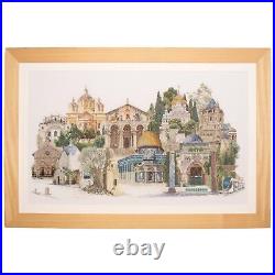 Thea Gouverneur Counted Cross Stitch Kit Jerusalem Israel Aida 18 Cou