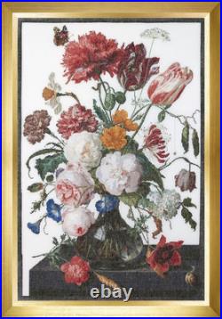 Thea Gouverneur Counted Cross Stitch Kit Still Life with Linen, 785 Linen