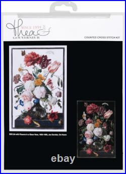 Thea Gouverneur Counted Cross Stitch Kit Still Life with Linen, 785 Linen