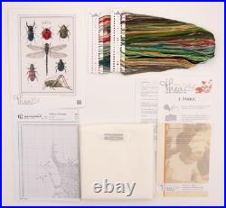 Thea Gouverneur Cross Stitch Kit Insects Counted Aida 14 Embroidery DMC Supplies