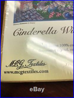 Thomas Kinkade Disney Cinderella Wishes Upon a Dream Cross Stitch Art Kit