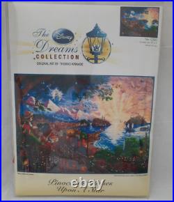 Thomas Kinkade Disney Collection Pinocchio Wishes Upon A Star Cross Stitch Kit