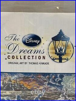 Thomas Kinkade Disney Collection Tinker Bell & Peter Pan Fly Cross Stitch Kit