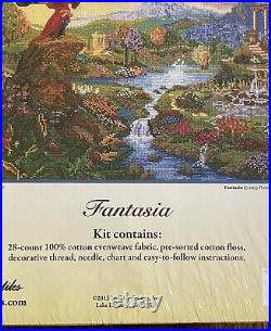 Thomas Kinkade Disney Cross Stitch Kit FANTASIA #52510 FACTORY SEALED FreeShip