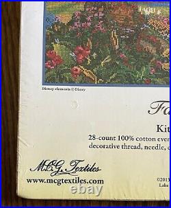 Thomas Kinkade Disney Cross Stitch Kit FANTASIA #52510 Factory Sealed 16x12