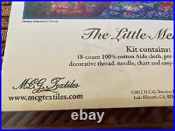 Thomas Kinkade Disney Dream Collection Little Mermaid Cross Stitch Kit No 52507