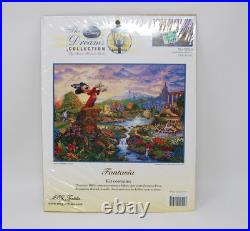 Thomas Kinkade Disney Dreams Collection Fantasia Counted Cross Stitch Kit #52510