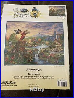 Thomas Kinkade Disney Dreams Collection Fantasia kit #52510 Sealed 16x12