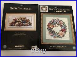 Two Dimensions Gold Collection kits Holiday Harmony Wreath, A Row Of Love
