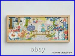 US Tax Paid Moomin Cross Stitch Kit On the Bridge CF9831 No Frame NEW