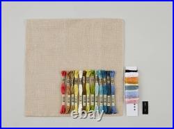 US Tax Paid Moomin Cross Stitch Kit On the Bridge CF9831 No Frame NEW