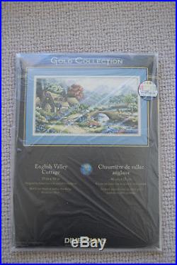 VERY RARE Dimensions Gold English Valley Cottage 35019