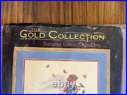 VTG 1994 Dimensions #3777 The Gold Collection Angel of Spring Cross Stitch KIT