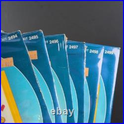 VTG Care Bears Paragon Cross Stitch Kits 2494-2499 COMPLETE SET OF 6 NOS