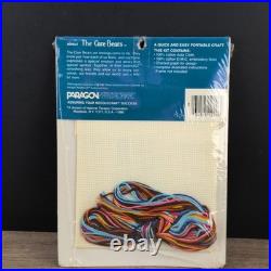 VTG Care Bears Paragon Cross Stitch Kits 2494-2499 COMPLETE SET OF 6 NOS