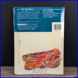 VTG Care Bears Paragon Cross Stitch Kits 2494-2499 COMPLETE SET OF 6 NOS