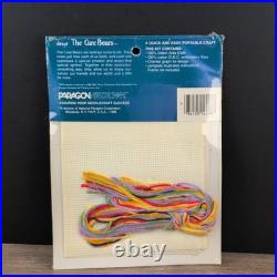 VTG Care Bears Paragon Cross Stitch Kits 2494-2499 COMPLETE SET OF 6 NOS