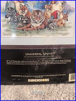 VTG Dimensions Gold Collection Cross Stitch Kit Universal Unity 3822 Sealed 1996