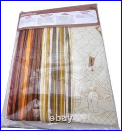 VTG Meadow Mushroom Sampler Sunset Stitchery Unopened #2750 Chris Davenport