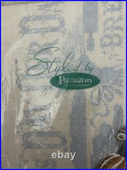 VTG Paragon CrossStitch Kit 0555 GIVE US THIS DAY OUR DAILY BREAD USA NEW NOS