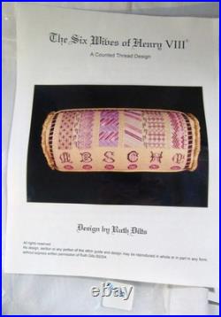 VTG Ruth Dilts Six Wives of Henry VIII Counted Thread Design 2004 withMaterials