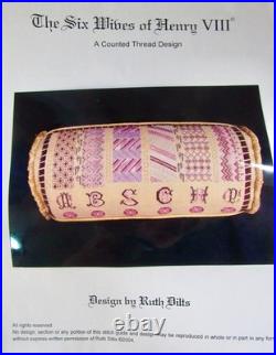 VTG Ruth Dilts Six Wives of Henry VIII Counted Thread Design 2004 withMaterials