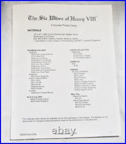 VTG Ruth Dilts Six Wives of Henry VIII Counted Thread Design 2004 withMaterials