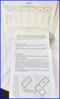 VTG Ruth Dilts Six Wives of Henry VIII Counted Thread Design 2004 withMaterials