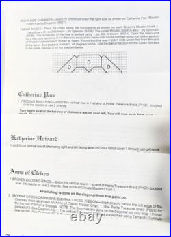 VTG Ruth Dilts Six Wives of Henry VIII Counted Thread Design 2004 withMaterials