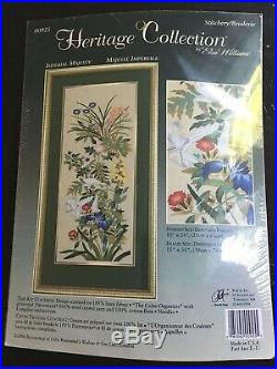 Vibrant Elsa Williams Imperial Majesty Crewel Embroidery Kit NEW JCA 00925