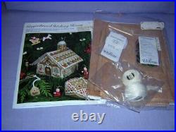 Victoria Sampler Gingerbread Stitching House Pattern Fabric 2 Accessory