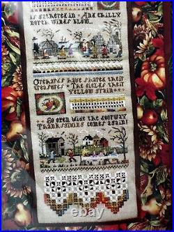 Victoria Sampler Thanksgiving Sampler with accesory pack VS-199P