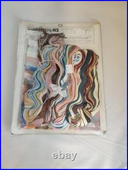 Vintage 1999-RARE! Dimensions Beary Inspirational Thread Needlepoint Kit #2472