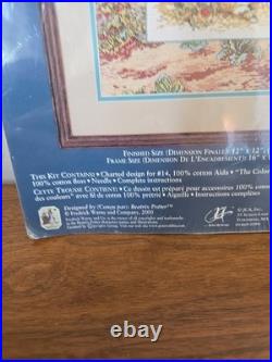 Vintage Beatrix Potter Cross Stitch Kit Peter Rabbit Mr. Mcgregors Garden Rare