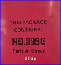 Vintage Creative Stitchery Crewel Kit 339C Parisian Street USA Needle Painting