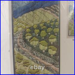 Vintage Crewel Kits 4 Seasons Bernat Quick Stitch Spring Summer Fall Winter