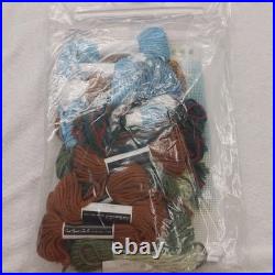 Vintage Crewel Kits 4 Seasons Bernat Quick Stitch Spring Summer Fall Winter