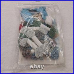 Vintage Crewel Kits 4 Seasons Bernat Quick Stitch Spring Summer Fall Winter