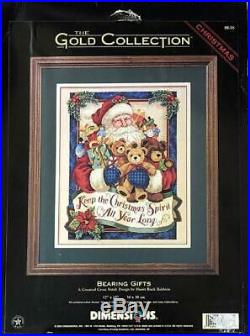 Vintage Dimensions Gold Collection Cross Stitch Kit Bearing Gifts Rare