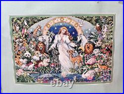 Vintage Dimensions Gold Collection Mother Earth Cross Stitch Kit #3797 Open Pkg