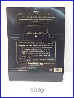 Vintage Dimensions Gold Collection Santa Stamp Cross Stitch Kit 8688 Donna Race