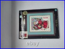 Vintage Dimensions Gold Collection Santa Stamp Cross Stitch Kit 8688 Donna Race