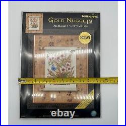 Vintage Dimensions Gold Nugget Collection Cross Stitch Kit Lena Liu 35127 Floral