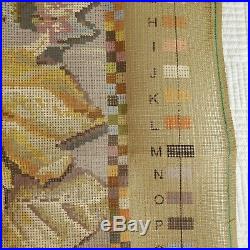 Vintage Ehrman Kaffe Fassett Needlepoint Tapestry Kit LEAVES CUSHION Retired'97