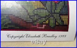 Vintage Elizabeth Bradley Needlepoint Complete Kit 1988 Pastoral Design for Coun