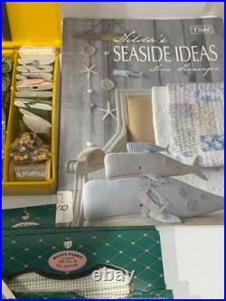 Vintage Lot Of Cross Stitch, Quilting, Crafts, Opened Used Different Brands