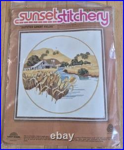 Vintage Lot of 13 Sunset Stitchery McNeil CE Needle Treasures Bernat Kits READ Vintage Lot of 13 Sunset Stitchery McNeil CE Needle Treasures Bernat Kits READ