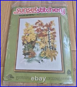 Vintage Lot of 13 Sunset Stitchery McNeil CE Needle Treasures Bernat Kits READ Vintage Lot of 13 Sunset Stitchery McNeil CE Needle Treasures Bernat Kits READ