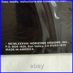 Vintage Monarch Horizons Cross Stitch Kit Flowers of Winter Spring Summer Autumn